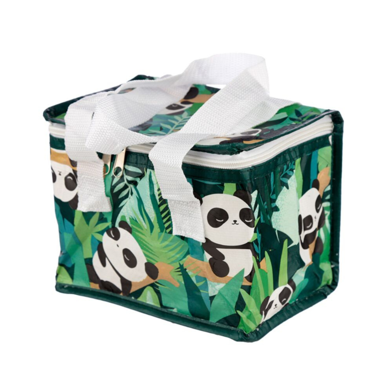 Bolsa térmica oso panda con cremallera cerrada