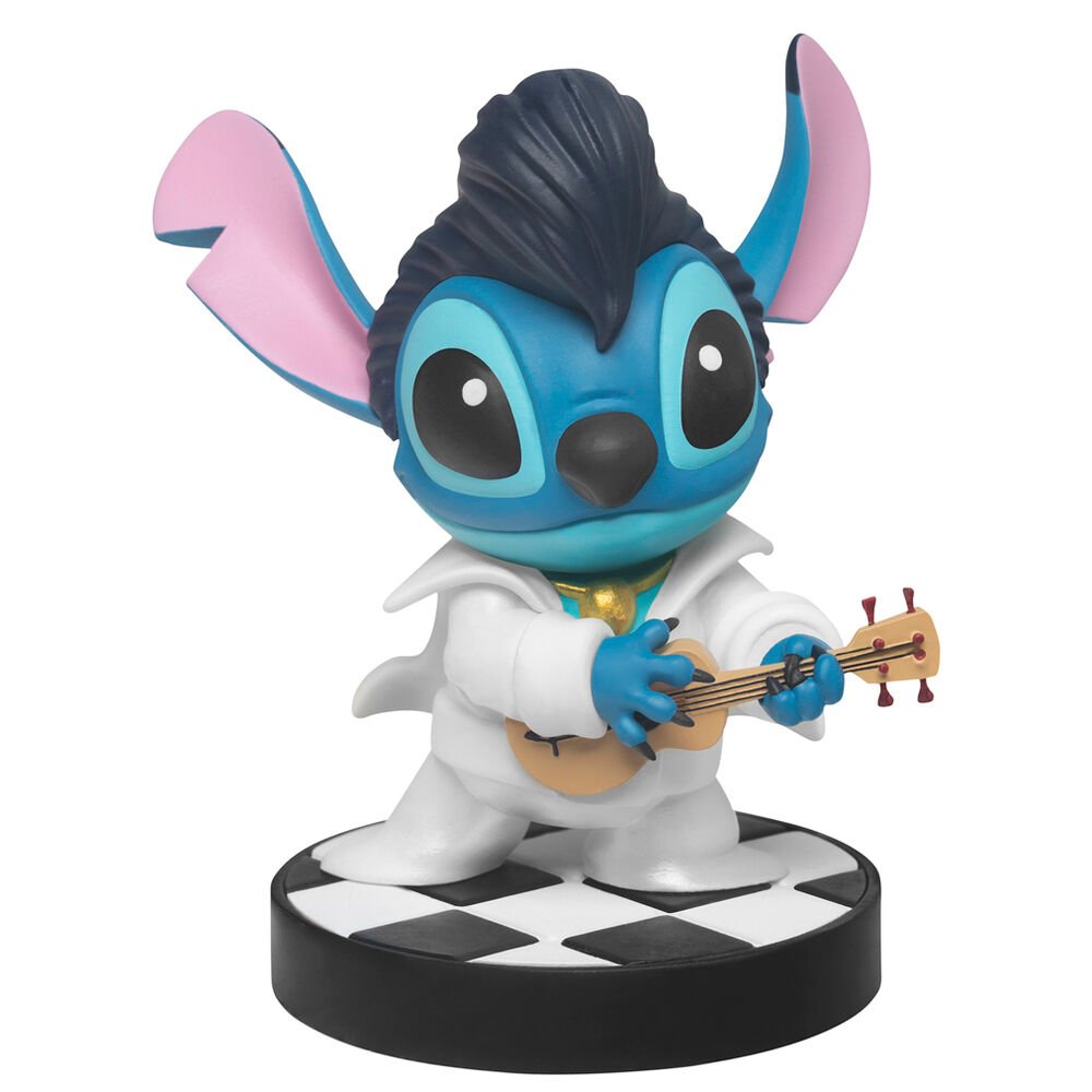 Figura sorpresa de Stitch con estampado tropical, colección verano Beast Kingdom