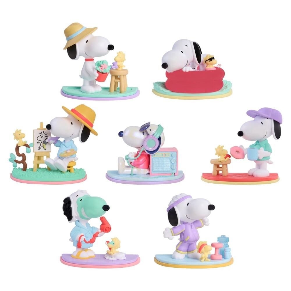 Figura con Escenario Sorpresa Snoopy: Peanuts Collection