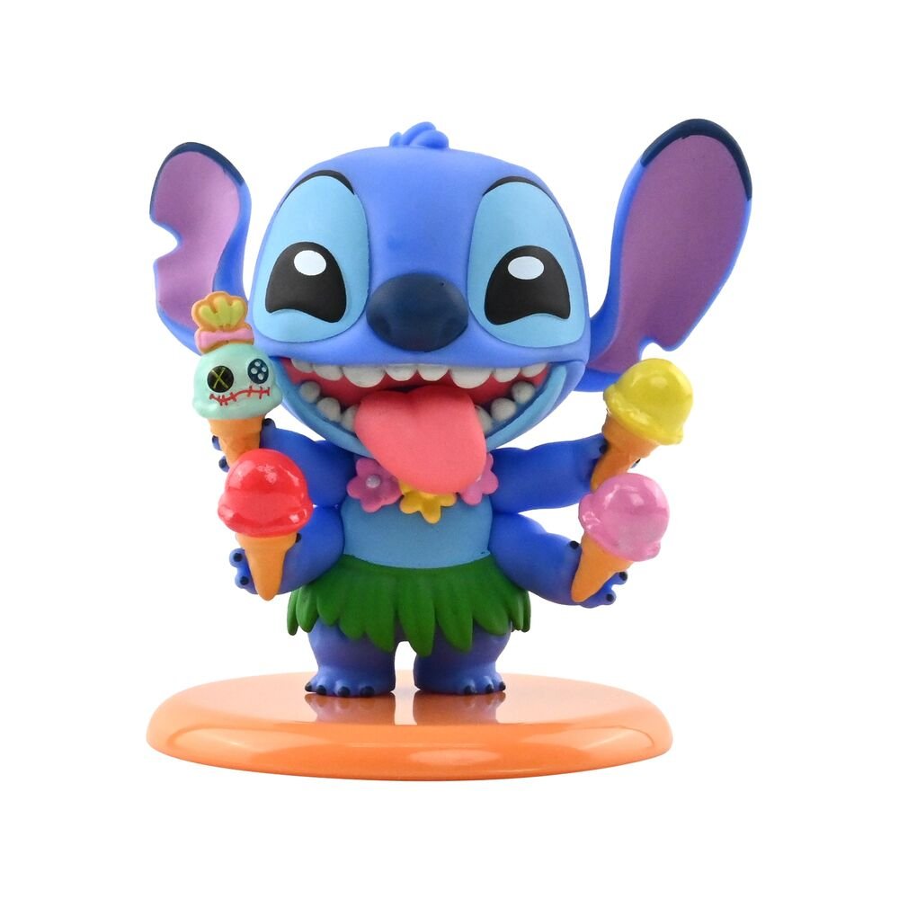 Colección completa de figuras Stitch On Holiday Cosbi