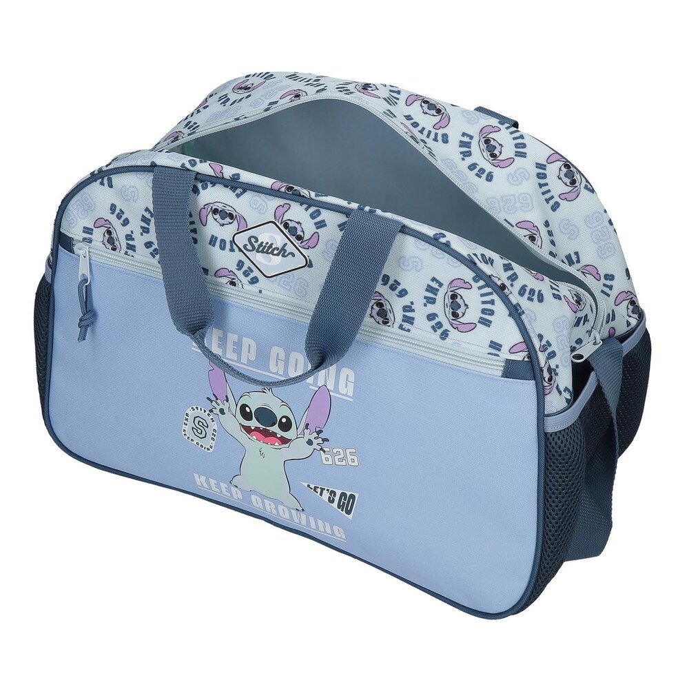 Asas acolchadas de la bolsa de viaje Stitch Disney Keep Going