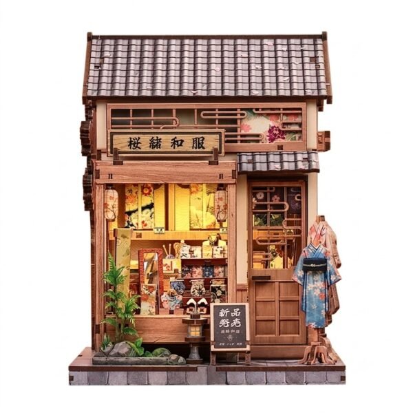 Book Nook DIY Tienda Kimonos