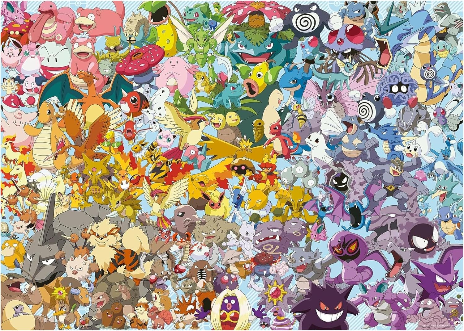 Caja del Puzzle Pokémon 1000 piezas Ravensburger