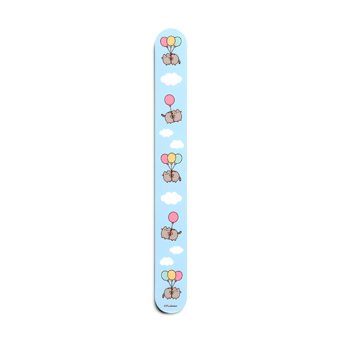 Lima de uñas Pusheen, vista del diseño frontal