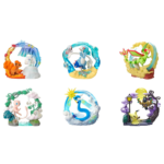 Blind Box Pokémon Círculo Mágico con diorama circular de Vulpix