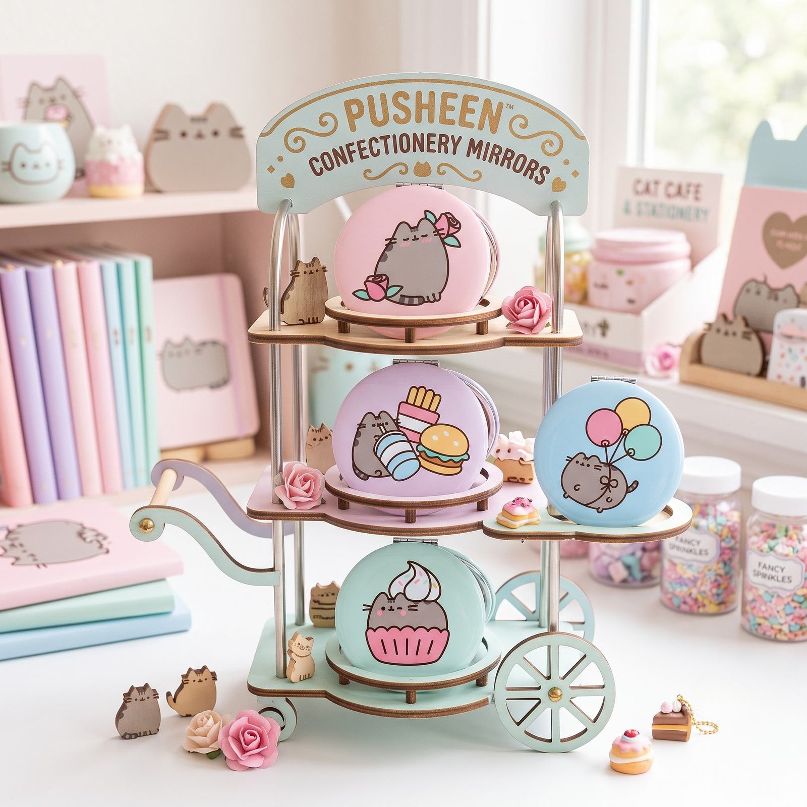 Espejo de Bolsillo Pusheen