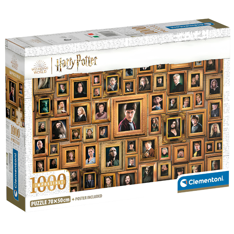 Puzzle Harry Potter 1000 piezas Clementoni, caja del producto