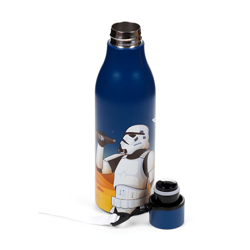 Botella térmica Star Wars Stormtrooper con base antideslizante de silicona