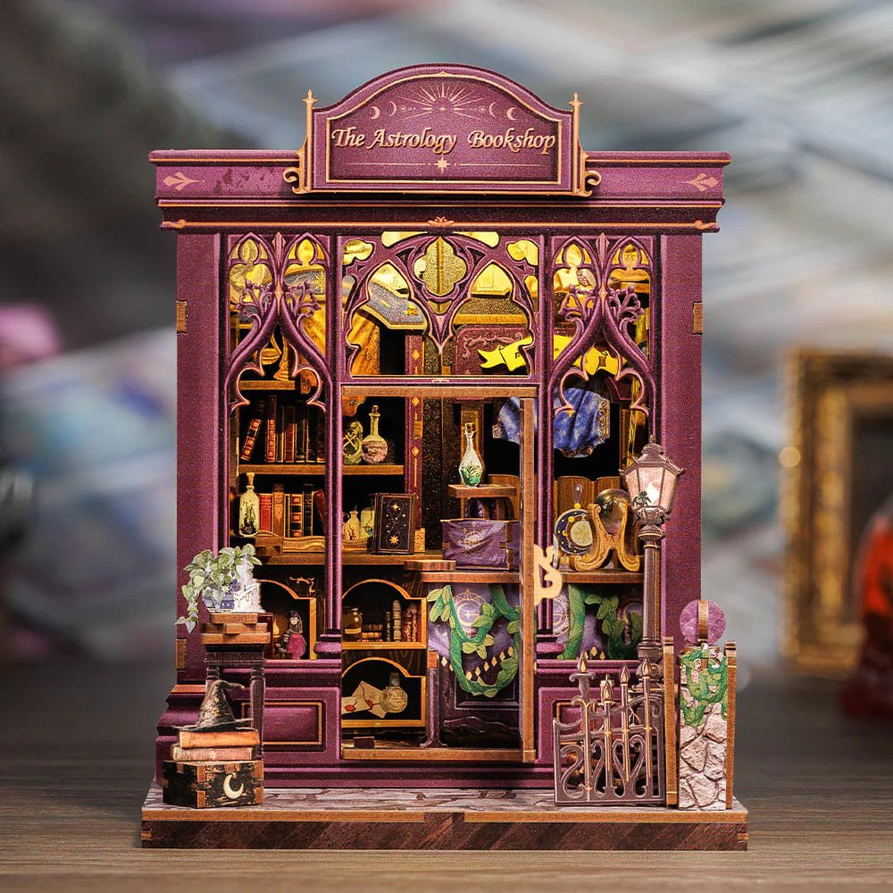 Book Nook DIY Librería de Astrología Mágica