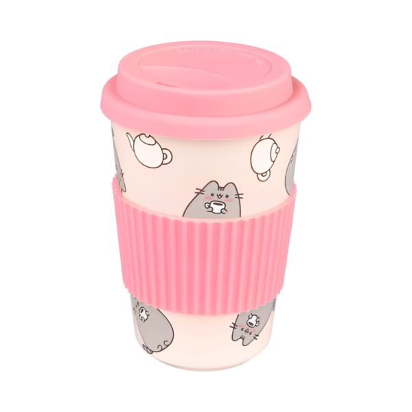Taza Pusheen con Tapa 400ml