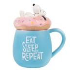 Taza 3D Snoopy con Tapa 500ml
