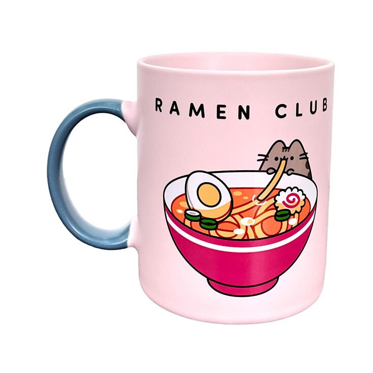 Taza Pusheen porcelana oficial de la coleccion Ramen Club