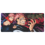 Alfombrilla de escritorio Jujutsu Kaisen 80x35 con Yuji Itadori y Sukuna