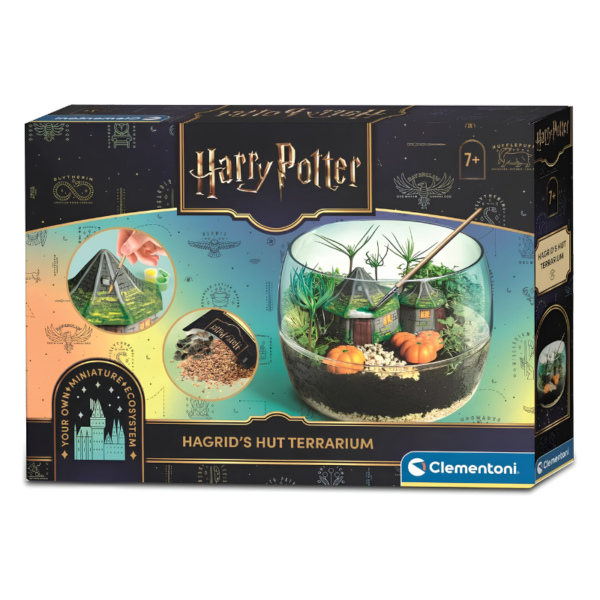 Kit terrario Cabaña de Hagrid Harry Potter con moldes y pinturas