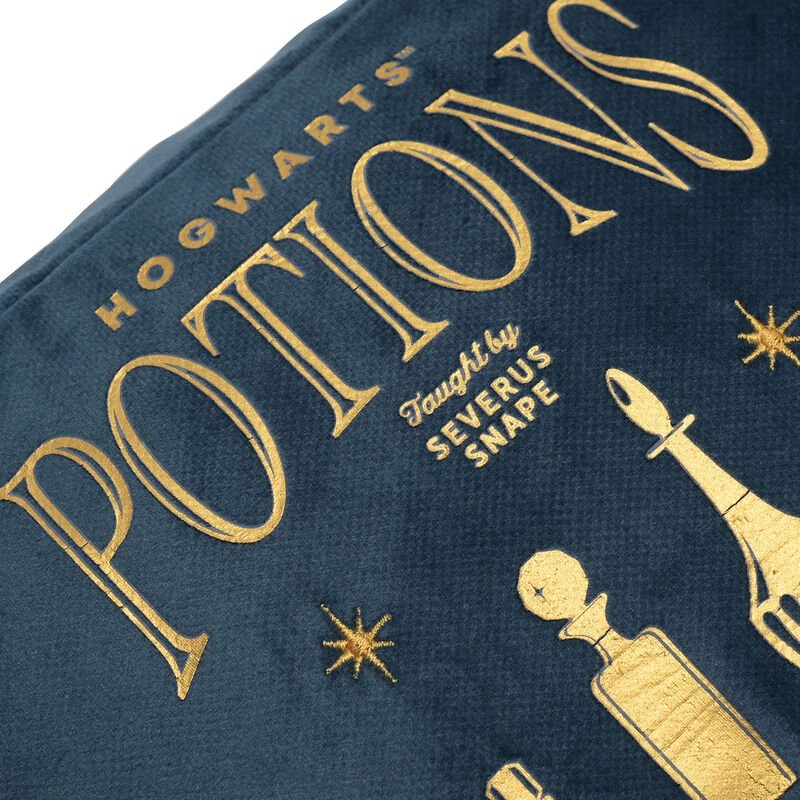 Cremallera dorada con borla del neceser de Pociones Harry Potter