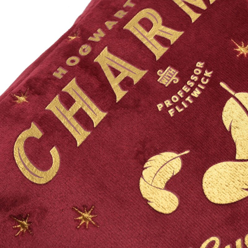 Cremallera dorada con borla del neceser Harry Potter Encantamientos