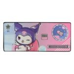 Alfombrilla de escritorio Kuromi espacial 70x30 vista completa